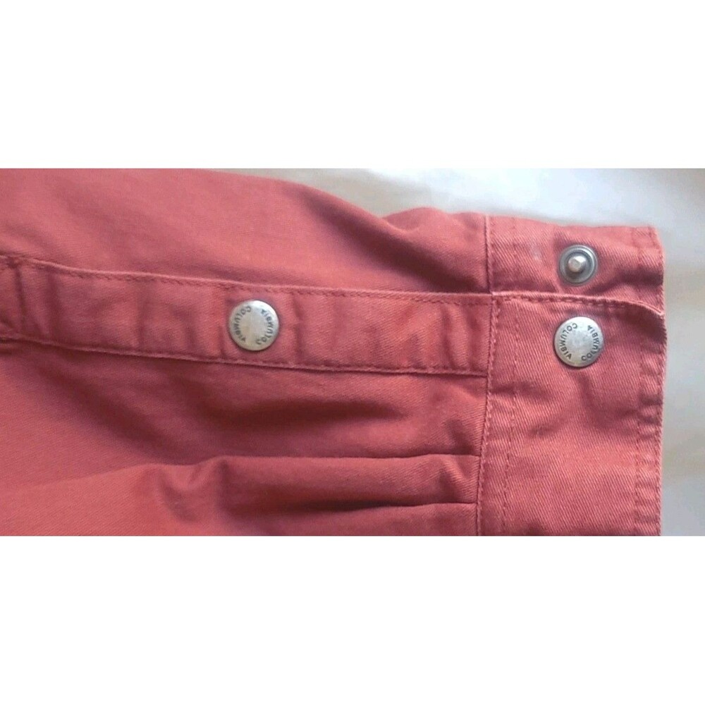 Columbia Men's Hyland Woods Deep Rust Shirt Jacket Size Medium - Picture 5 of 14